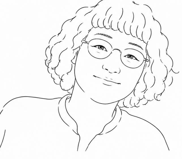 大嶺勝美のイラスト